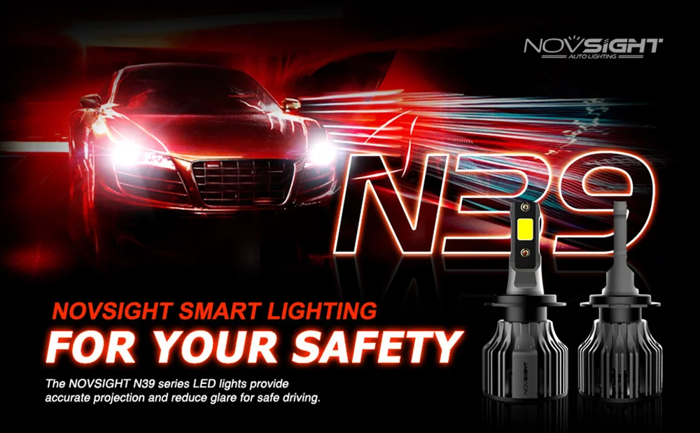 NOVSIGHT Led H7 H1 H3 H4 H11