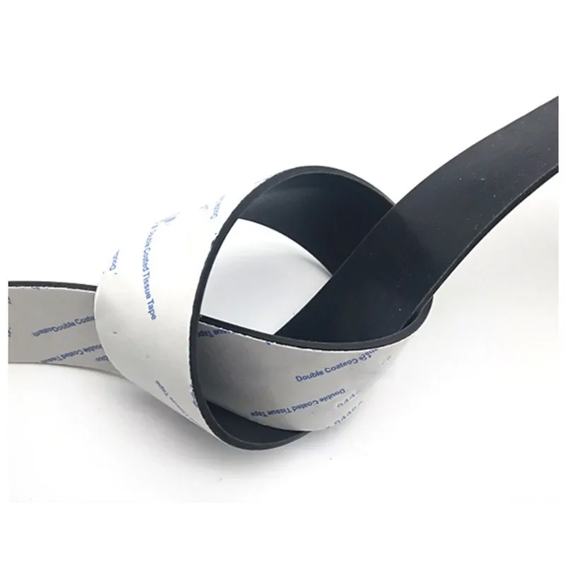 1Pcs Self Adhesive Silicone Rubber Sealing Strip Seal Gasket Anti-skid Shock Absorption Collision Avoidance Strip