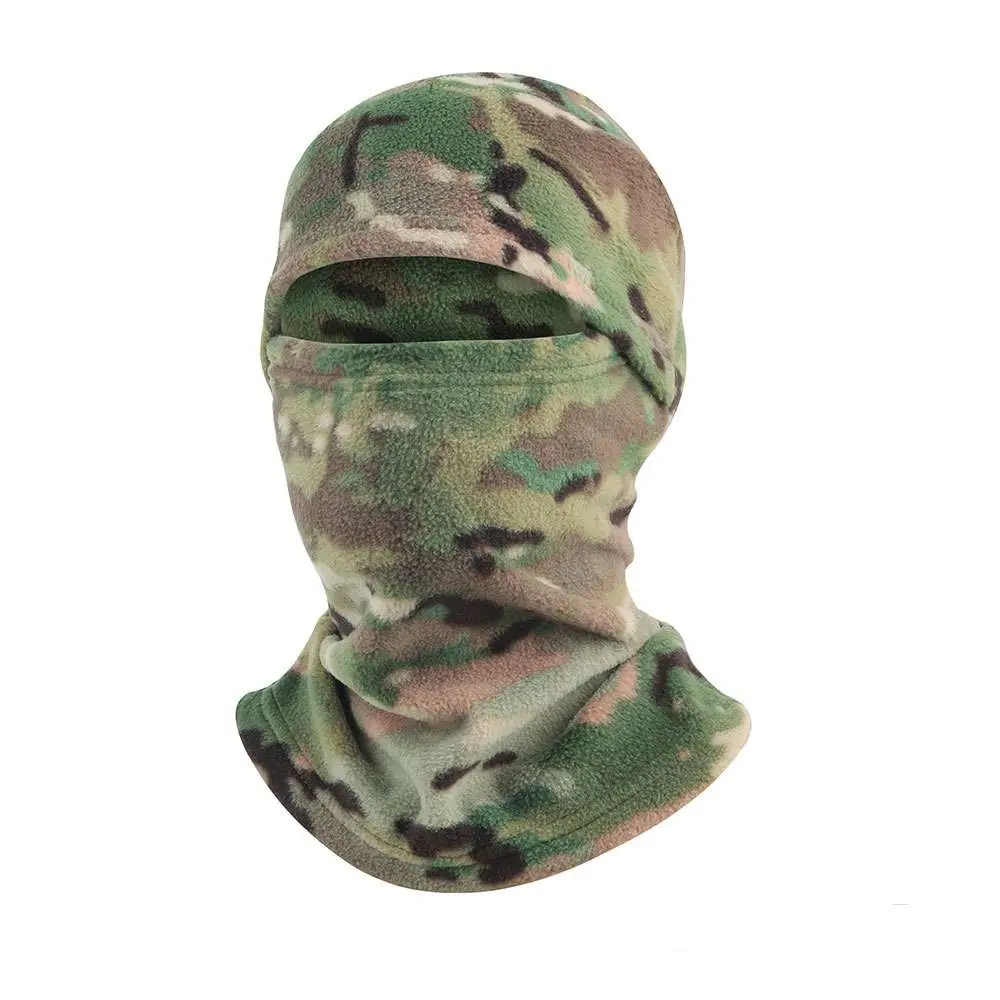 Camo Bonnet Hat: Winter Thermal Beanie