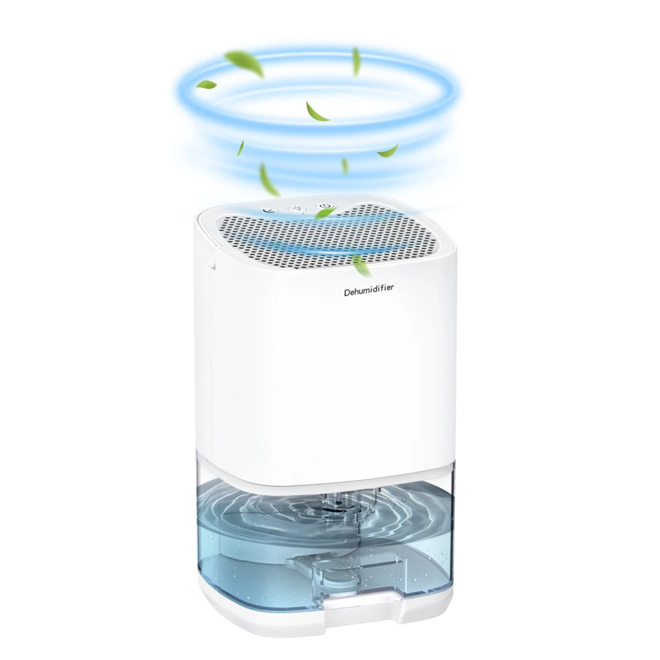 1000ml Dehumidifier With Basic Air Filter 2 in 1 Quiet Moisture Absorbers Cost-Effective Air Dehumidifier For Home Room Kitchen