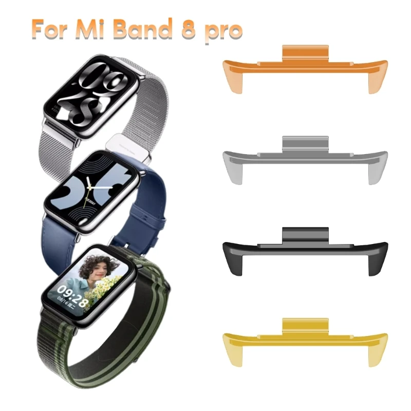 

Wristband Connector for xiaomi band 8 Wrist Strap Link Attachment Adapter Band Strap Quick Release Head Grain