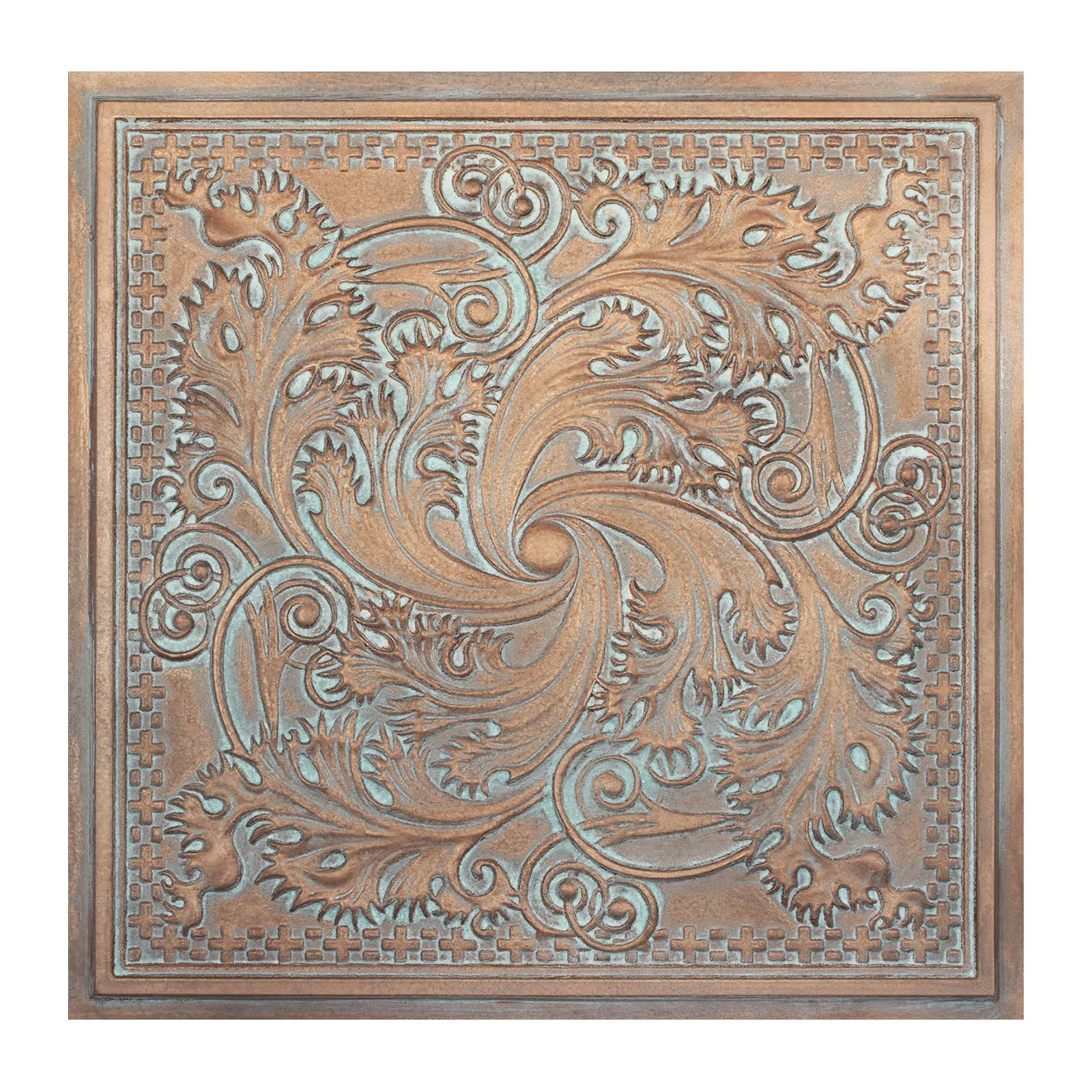 

Искусственное покрытие для стен, Потолочная Плитка, декоративные 3D панели PL62, медь, 10 шт.