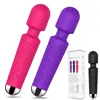 Oral Clit AV Magic Wand Vibrators for Women 20 Speeds G Spot Vaginal Massager USB rechargeable Adult Sex Toys for Woman Sex Shop 1