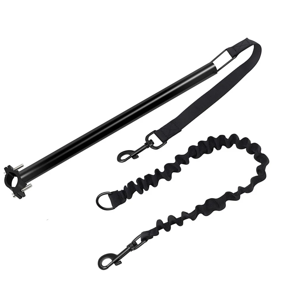 Bike Riding Dog Leash Retractable for Harness Pet Products Carriers Bags Attachment
