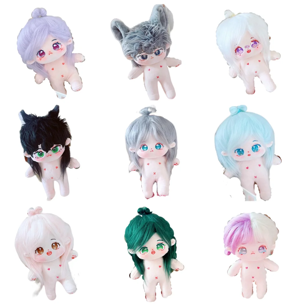 

20cm Kawaii IDol Doll Anime Plush Star Dolls Stuffed Customization Figure Toys Cotton Baby Plushies Toys Fans Collection Gift