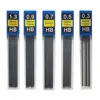 5Pcs/lot 0.3mm 0.5mm 0.7mm 0.9mm Mechanical Pencil Lead Refill Art Drawing Automatic Pencil Replaceable Refills Cute Stationery 2