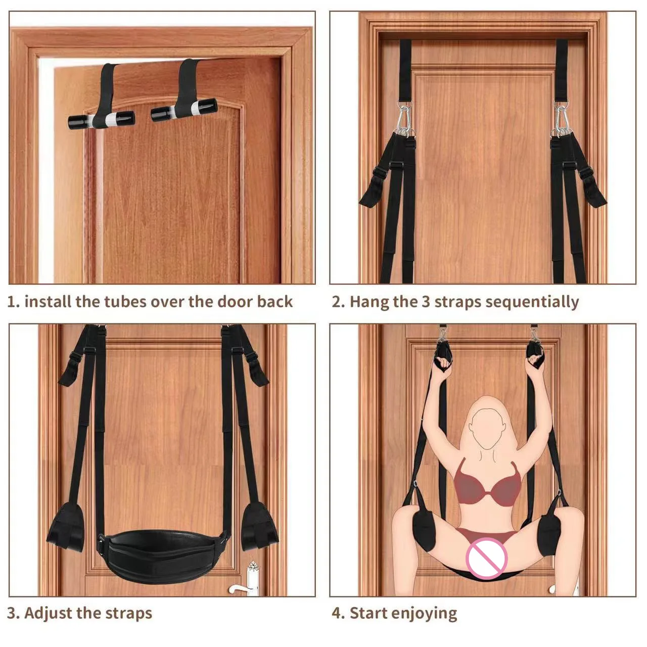 New Door Sex Swing Condole Belt Sex Swings Flirting Kit Toy For Couples BDSM Women Exotic Suspend Mat Sext Toy Adult Toys 18+