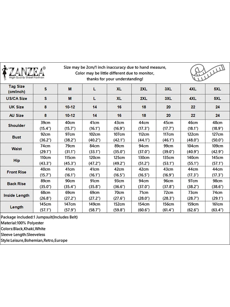 ZANZEA Women Summer Work OL Jumpsuits Fashion Overalls Pant Elegant Lapel Neck Sleeveless Rompers Solid Loose Wide Leg Trousers 6