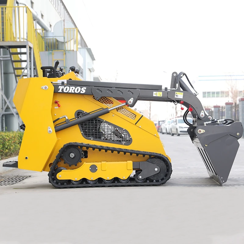 

High Operating Efficiency Skid Steer Loader With Attachment Wholesale Minicargador Multifunctional Skid Steer Loader With Auger