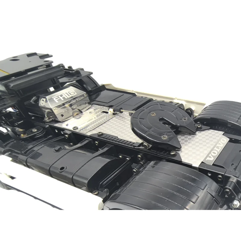 Grinding Disc Plate Bottom Decoration Board for Tamiya 1/14 RC Truck Volvo FH16 XL 750 4X2 Tractor Trailer LESU Parts 6