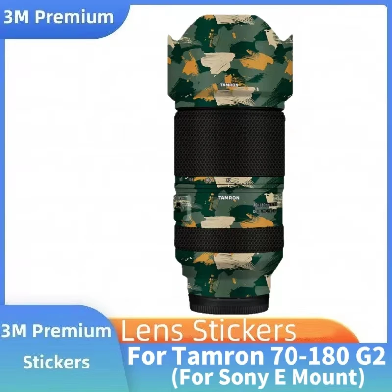 

Для Tamron 70-180 мм F2.8 G2 A065 для Sony E Mount Decal кожа фотовиниловая пленка 70-180 2,8 F/2,8 Di III VC VXD II