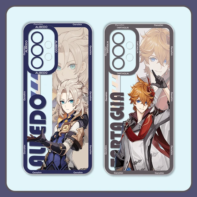 A54 Case For Samsung Galaxy A54 5G Phone Cover Genshin Impact Anime Soft  Silicone Transparent Coque For SamsungA54 A 54 5G Capa