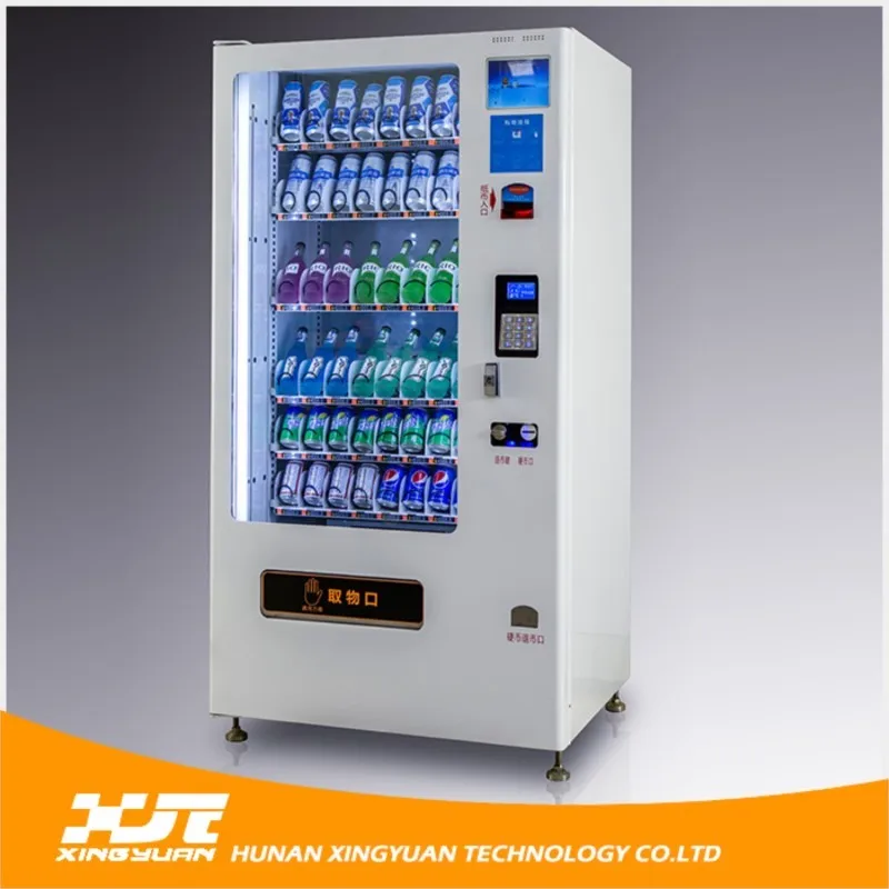 Drinks And Snacks Vending Machine For Sale High Quality Widely Used Drink Vending Machine With Coin 