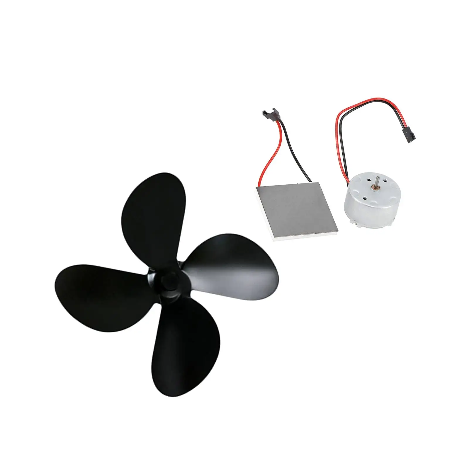 Fireplace Fan Motor Electric Power Generation Set Multifunction Stoves Fan Motor for Fireplace Replacement Parts Accessories