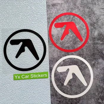 1 adesivo rimovibile Aphex Twin in vinile per cofano auto, decorazione auto, resistente alle intemperie, adesivi auto a fumetti, accessori auto