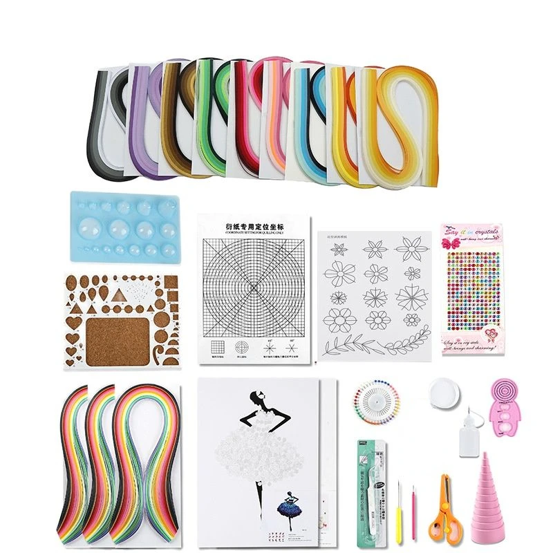 Complete Quilling Paper Kit 6