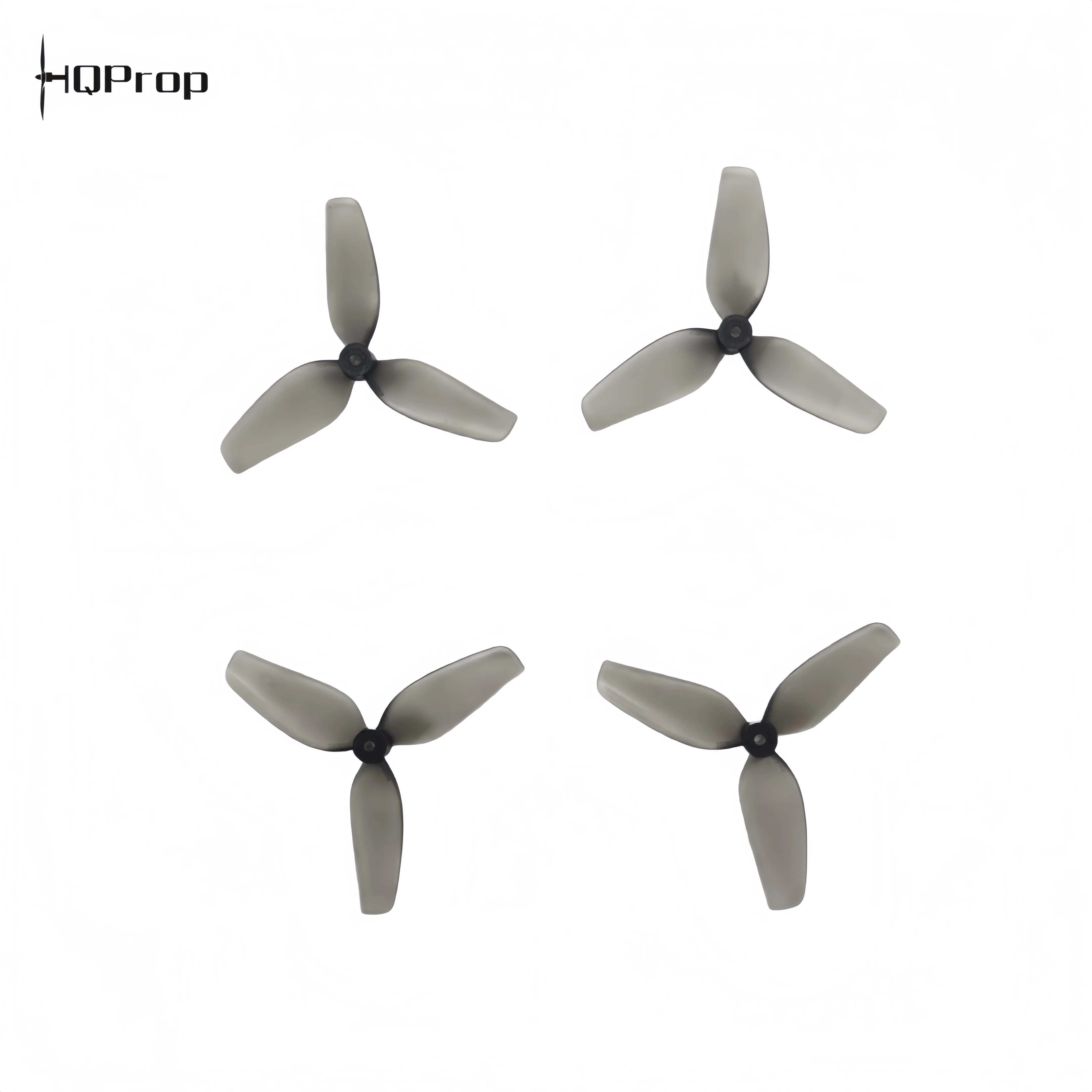Empilage de 8 hélices FPV micro HQProp 1.8x1.2x3 45mm blanches