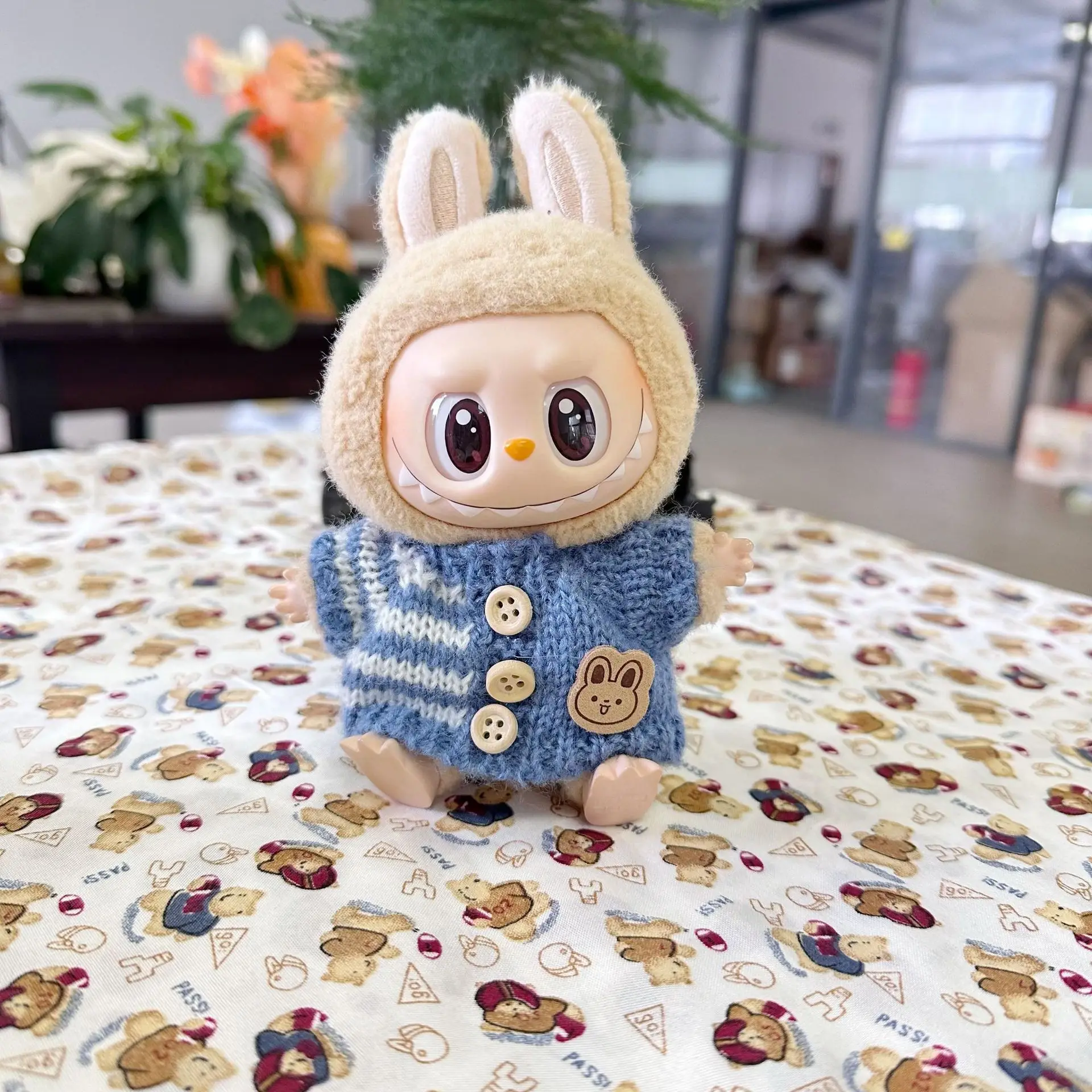 Labubu Cute Mini Plush Doll'S Clothes