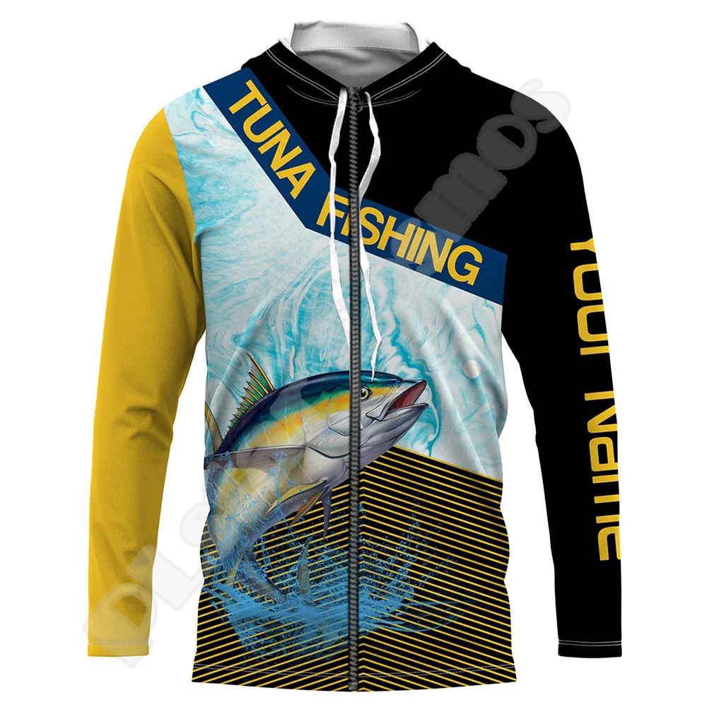 NewFashion Custom Name Tuan Fishing Mahi Fisher Tattoo Retro Tracksuit Harajuku 3DPrint Streetwear Casual Funny Jacket Hoodies 4