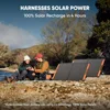 Solar Generator, Equipped with 100W Solar Panels, 632Wh LiFePO4 Battery, 800W AC 100W USB-C Output, Portable Power Station 4