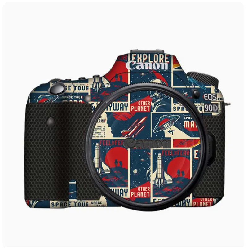 For Canon 90D Decal Skin Vinyl Wrap Film Camera Body Protective Sticker Protector Coat EOS90D 2