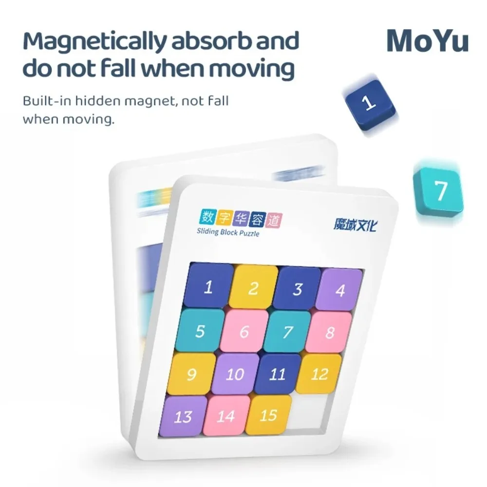 Moyu 슬라이딩 블록 퍼즐 자석 숫자, 교육용 장난감, 어린이 선물, 3x3, 4x4, 5x5, 6x6, 7x7, 10x10