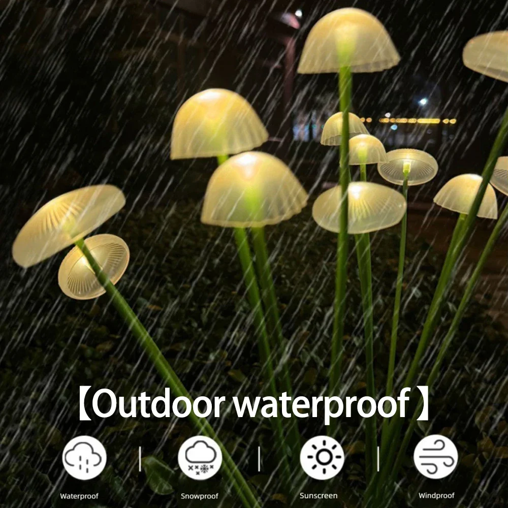 Solar Jellyfish Garden Light 4