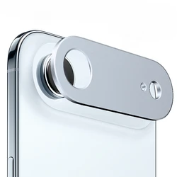 Aluminum Metal Rear Camera Lens Protector with Hollow Design (For iPhone Air Blue)