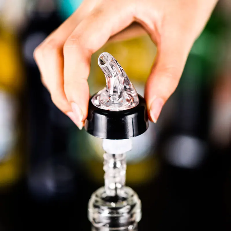 Wine Pourers Wine Pourer Wine Cocktail Dispenser Quantitative Oil Bottle Spout Portable Liquid Dispenser Barware Accessories Alcohol Measure