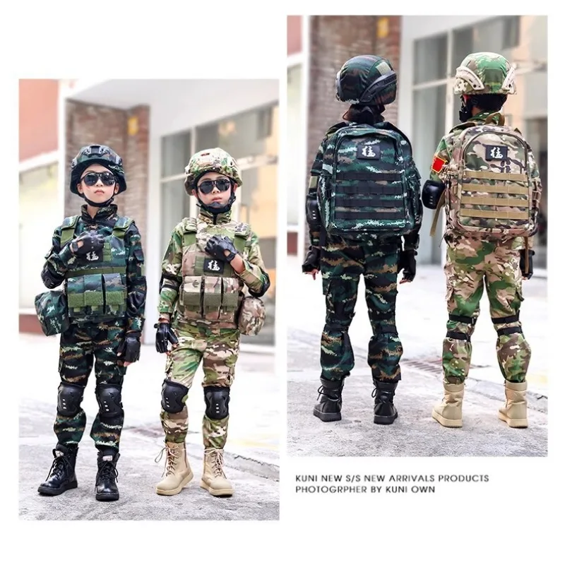 Tactical  Milita Uniform Suits Camouflage Suit Hunting Shirts Pants Airsoft Paintball Clothes Sets outdoor Camo uniform  Force 4