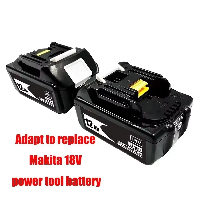 18V 12.0Ah Li-Ion Battery For Makita DDF487 DTW700 DGA404 DTD173 DHP487 Replacement 18v Power Tool Battery