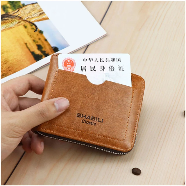 2024 New Card Wallet Short Classic Fashion Casual Wallet Multifunctional  Large Capacity Small Card Holder