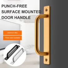 

Sliding Barn Door Handle Pull Flush Hardware Set Wood Door Handle Furniture Hardware for Cabinet Cupboard Interior Door 35-45MM