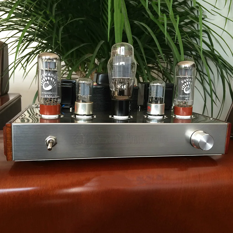 High-quality EL34 Tube Power Amplifier Fever Grade Single-ended Class A HIFI Audio Amplifier Integrated  Power Amplifier 