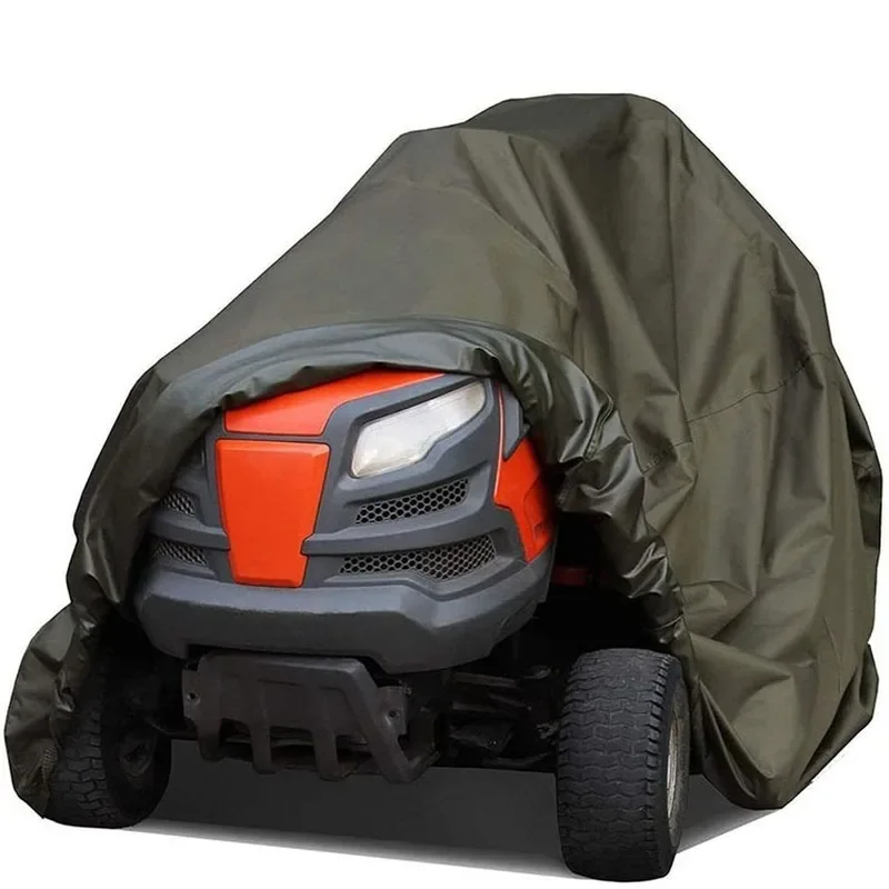 Waterproof Dust Rain Proof Cover for Lawn Mowers Covering Outdoor Furniture Cover Outdoor Garden Sunscreen Tractor 2