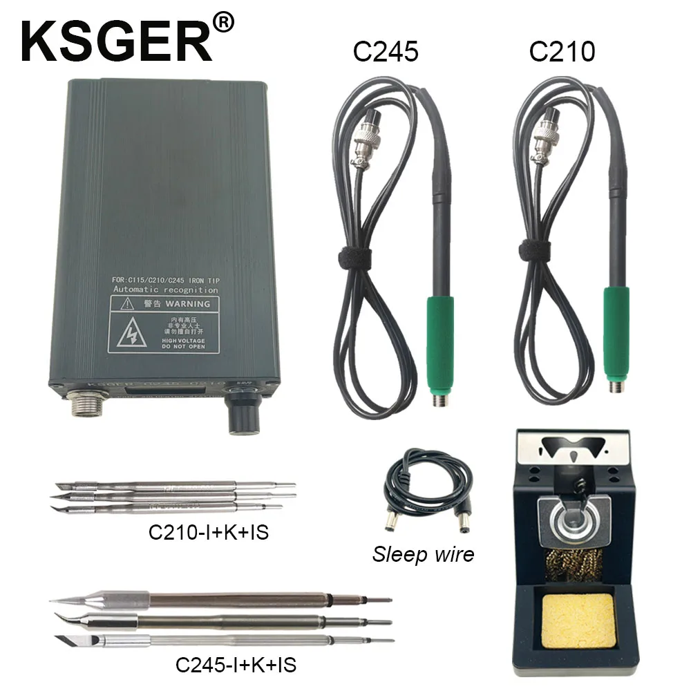 Lötkolbenspitzen Set C210 C245 C115 - Professionelle Ersatzspitzen Für Lötstationen