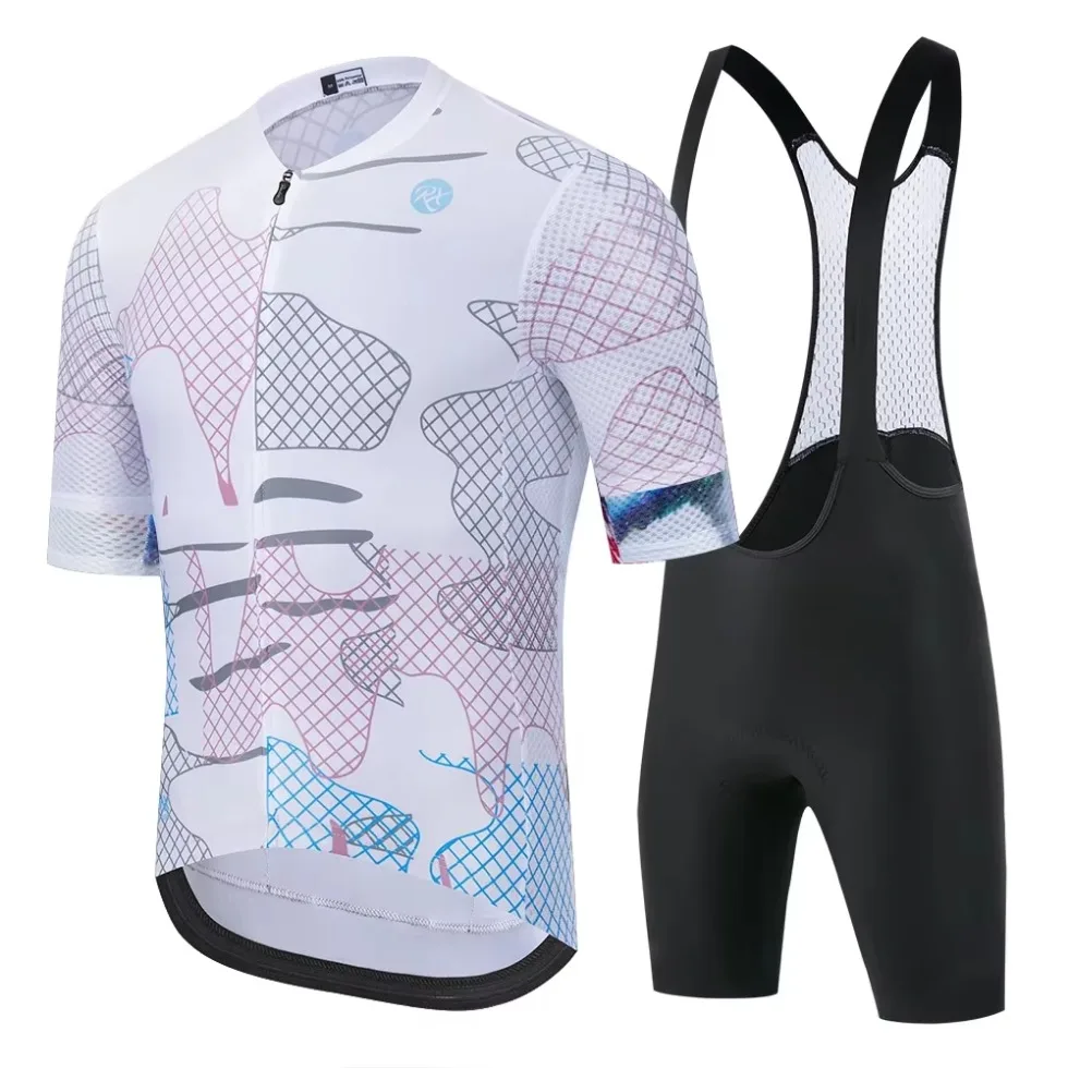 Cycling Jersey Set for Men Unisex Racing Breathable Mountain Bike Clothes Sportwears cycling jersey cycling shirt cycling suit cycling jersey set