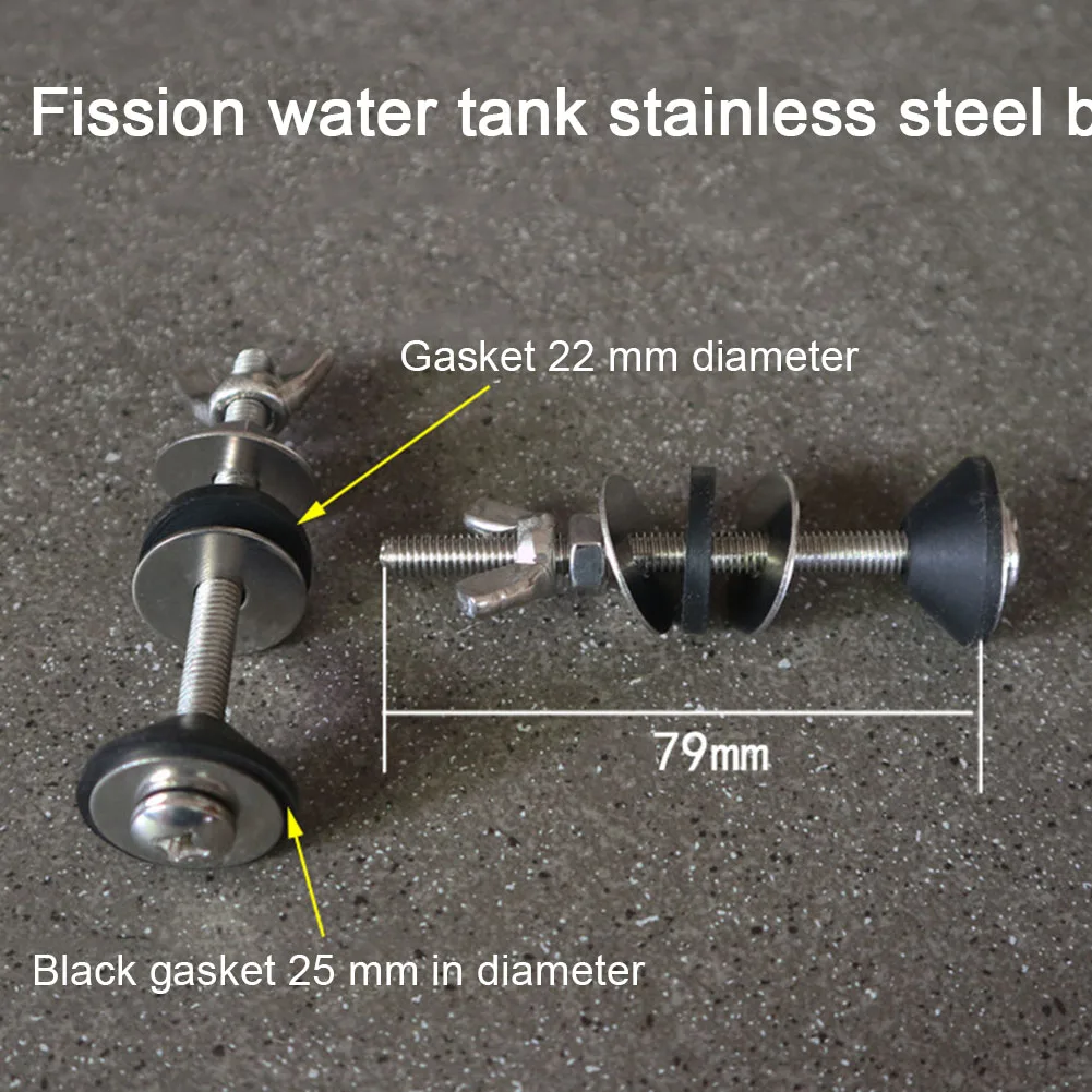 Toilet Cistern To Toilet Pan Fixing Fitting Sealing Kit 1pc Close Coupling Bolts Water Tank Screws Old Style Accessories