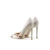 Patent Leather 2025 Star Style Luxury Rivets Women Shoes High Heels Sexy Pointed Toe Pumps Wedding Shoes Evening Dress Shoes 34 2