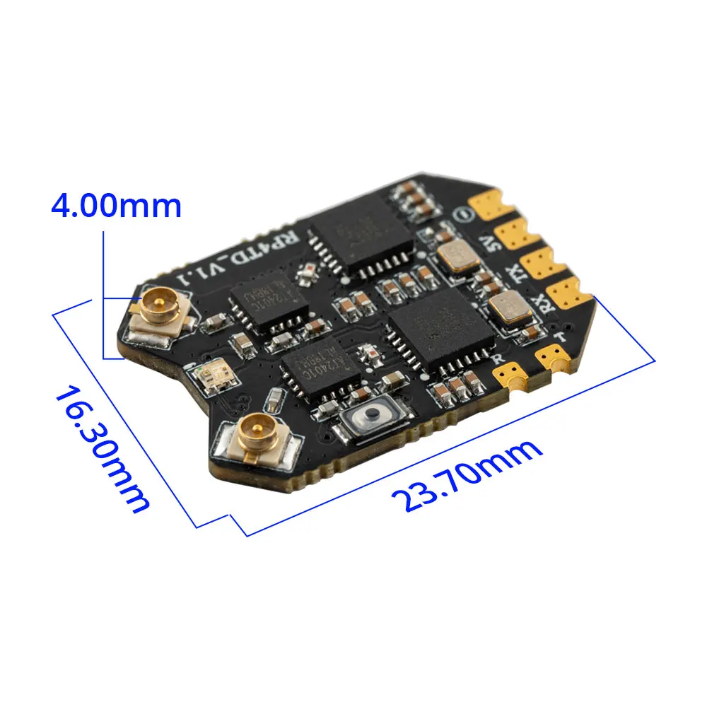 RadioMaster RP4TD ExpressLRS 2.4GHz True Diversity Receiver Dual TCXO for FPV Drone and Fixed Wing thumbnail 3
