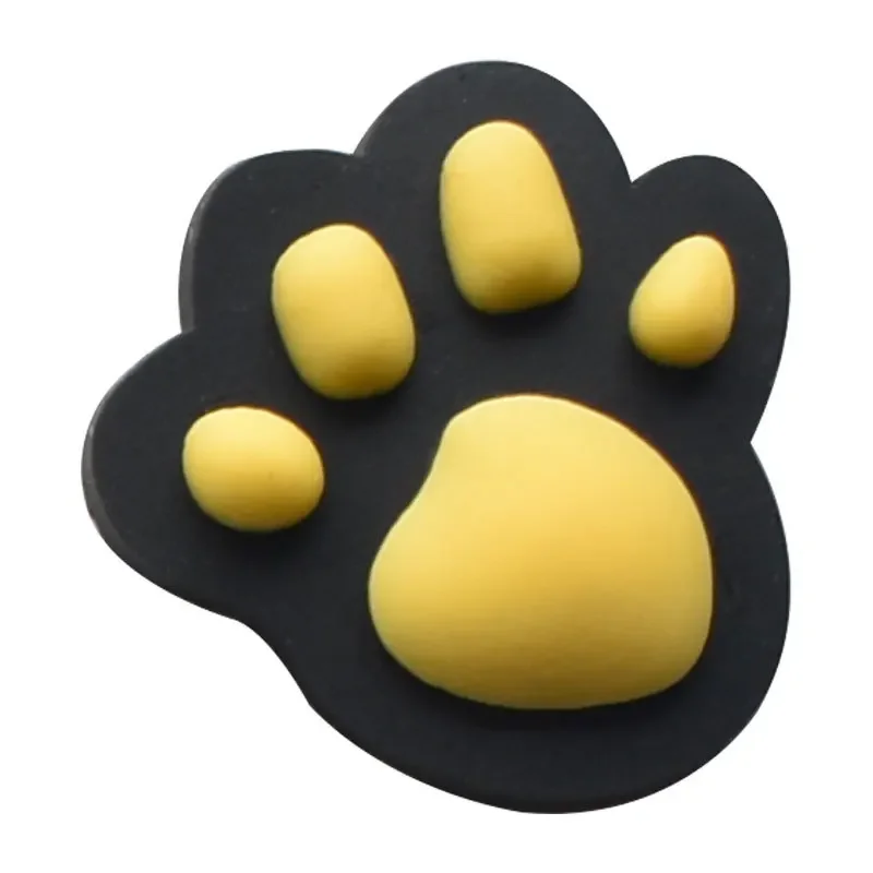 Einzelverkauf Tierpfoten PVC Schuhe Charms Hund Katze Cartoon Zubehör für Clogs Schuh Dekorationen Kind Kinder Geschenke – Detail 14