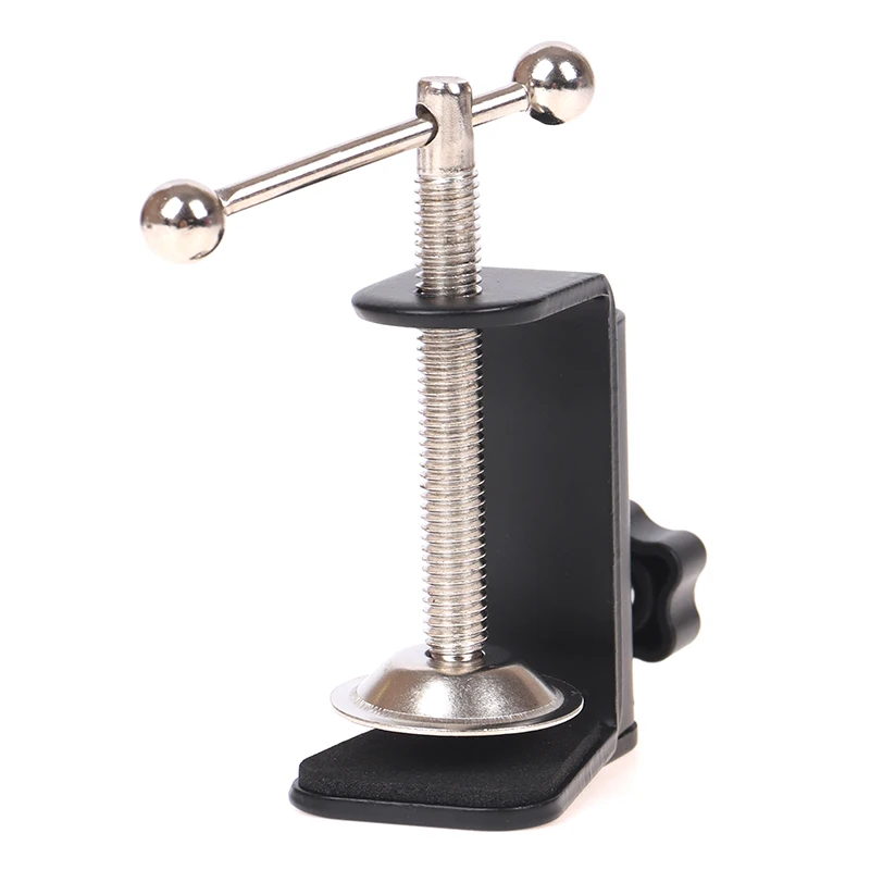 Desktop Mounting Clip 1PC Heavy Duty Metal Plastic for Microphone Desk Lamp Stand
