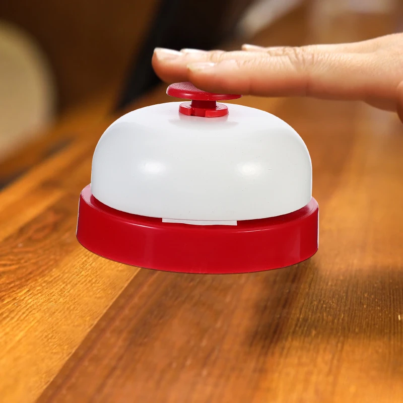 Cloche Réception Design Sonnette De Service Udburd - Lot De 4 - Acier Inoxydable - 7.5x7.5cm - Pour Restaurant/bureau Sonnette Restaurant Hôtel