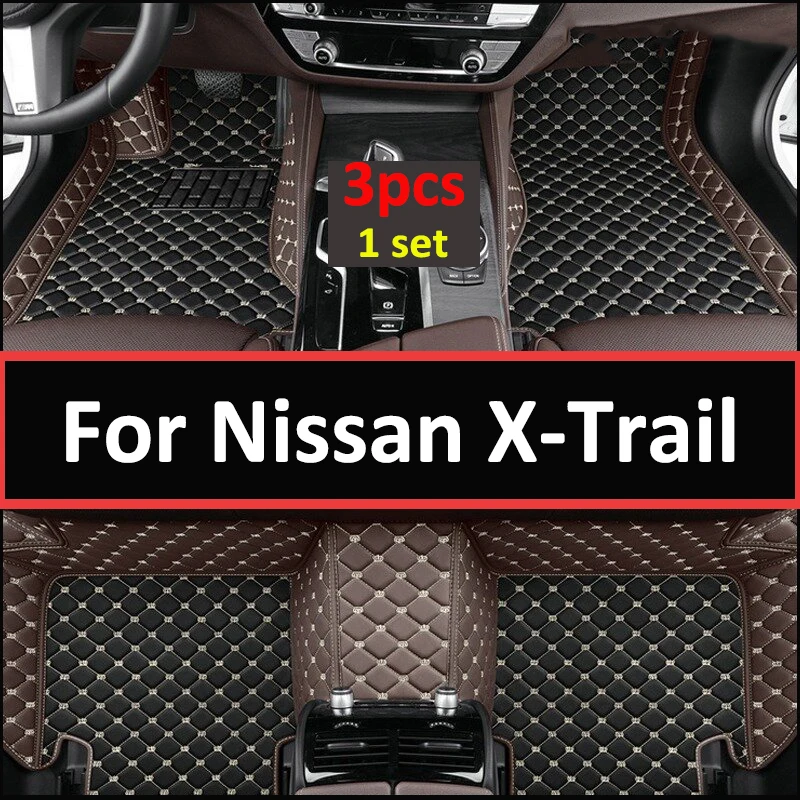 

Автомобильный напольный коврик для Nissan X-Trail T30 2001 ~ 2007, противогрязный ковер, кожаный коврик, аксессуары для авто, автомобильные коврики, напольные аксессуары для автомобиля