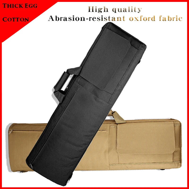 

85cm /100cm Tactical Gun Bag Military Airsoft Shooting Paintball Hunting Rifle Case Gun Protection Bag Cushion Army Shoulder Bag