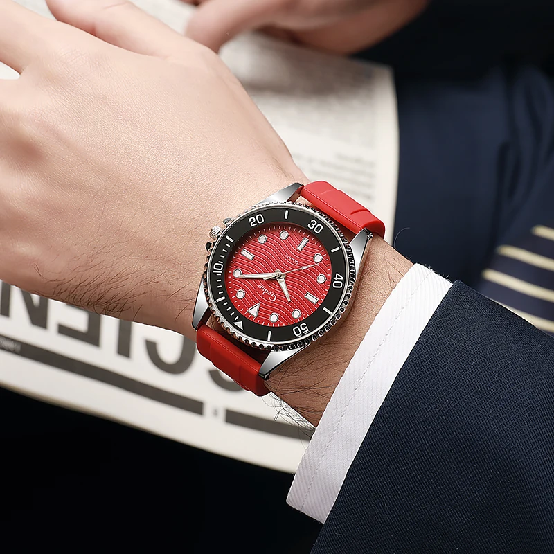 편안하면서 스타일리시한 남성용 손목시계