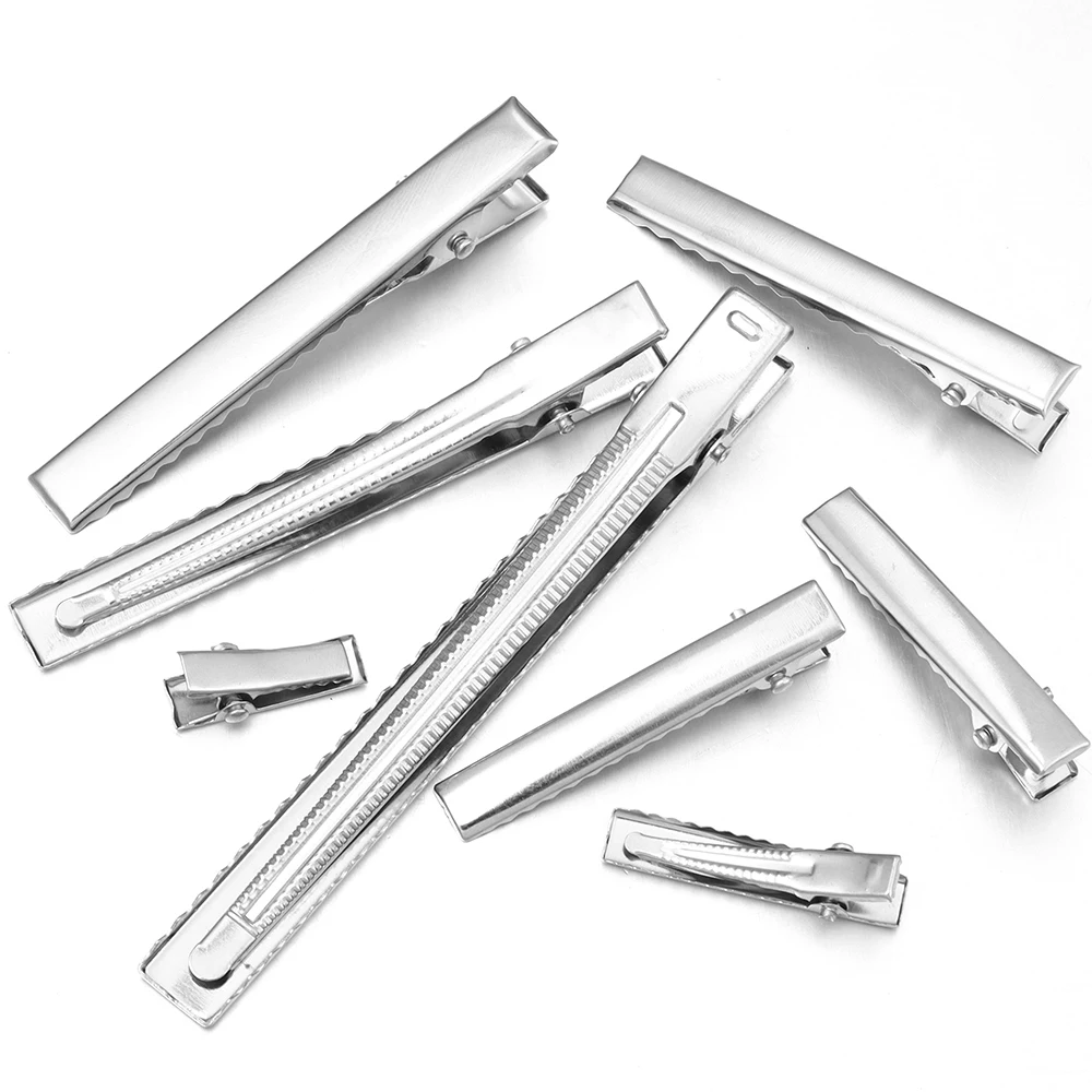 20-50pcs Metal Hair Clips Alligator Clips Hairpins Barrettes For DIY Jewelry Ornament Girls Women Hair Styling Tools Accessories 6
