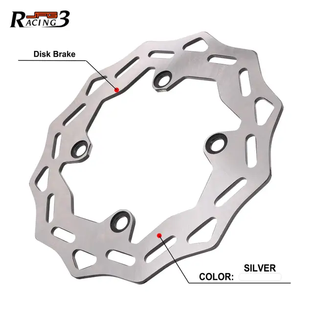 Motorcycle Steel Rear Brake Disc For SUZUKI DR650 SET-Y SEK1-SEK9 SKL1/0 SP46B H1690 XF650 Freewind V W X Y K1 K2 K3 AC H674