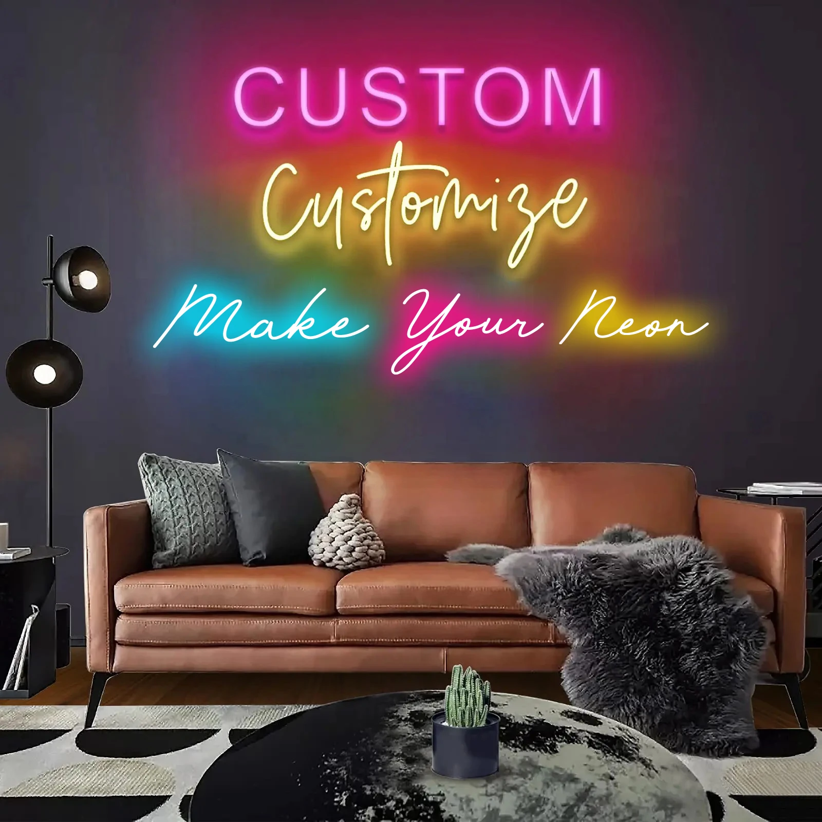 Large Custom Neon Sign Light Neon Logo Name LED Neon Sign Custom Wedding Neon Personalized Neon Sign Light For Home Decor 30 inch budweiser neon light sign bar pub club new led light sign led budweiser neon sign for promotion beer win advertising