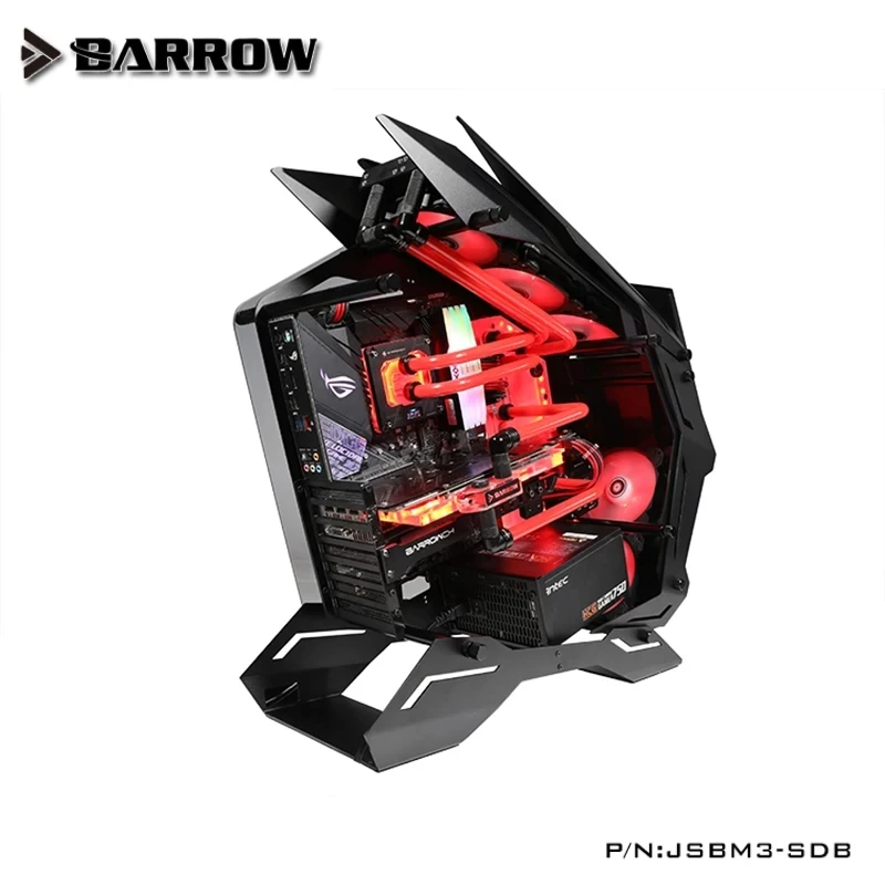 

Barrow Distroplate for JONSBO MOD-3 Case JSBM3-SDB Water Cooling System for PC Gaming 5V 3PIN Waterway Board